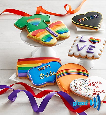 Pride Artisan Iced Cookies